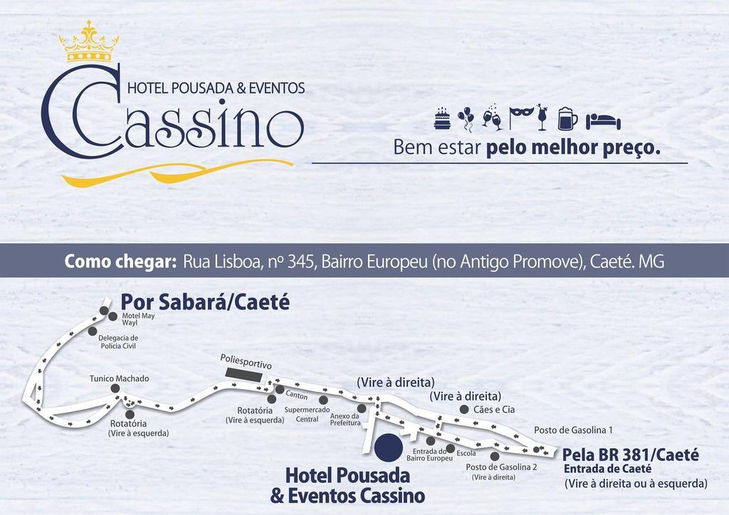 Hotel Pousada & Eventos Cassino Caete Luaran gambar